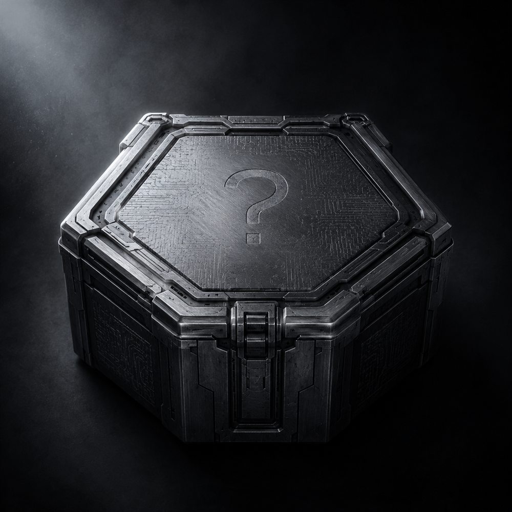 Sealed capsule artwork before reveal